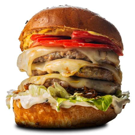 Кинг бургер с курицей