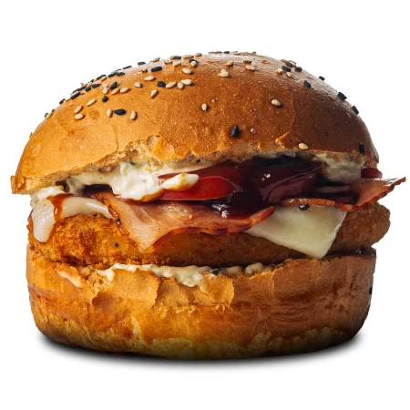 Барбекю чикен бургер