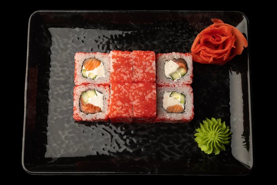 Калифорния с лососем