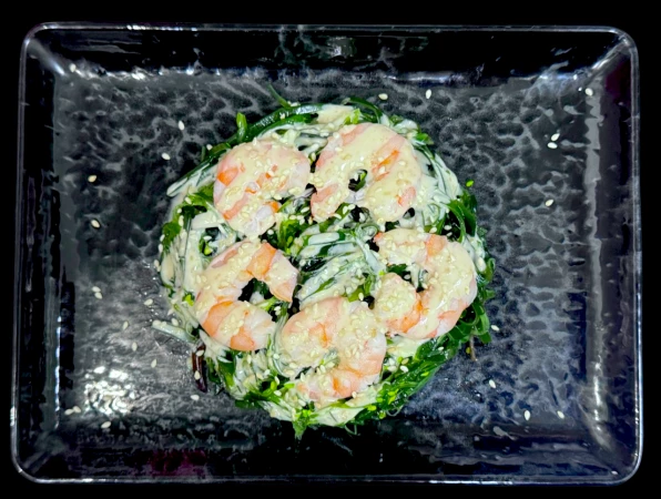 Салат "Чука с креветкой"