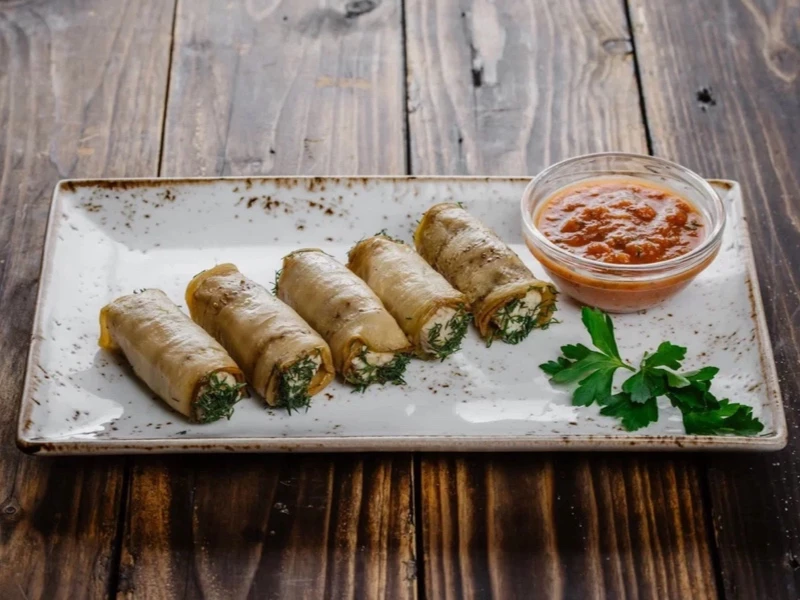 Баклажаны с сыром