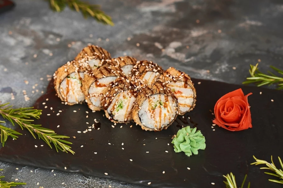 Темпура ролл Ямайка В ПОДАРОК !