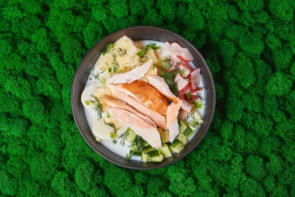 Окрошка с Курицей