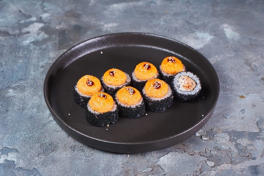 Запеченный ролл с угрем