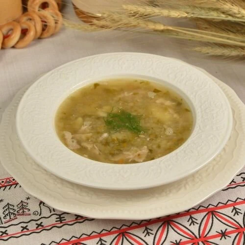 Кислые череповецкие щи со свининой 