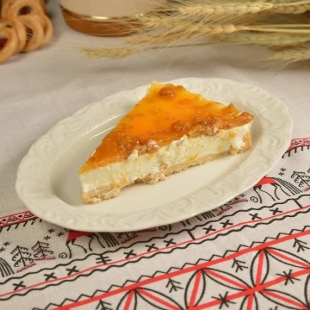 Чизкейк морошковый