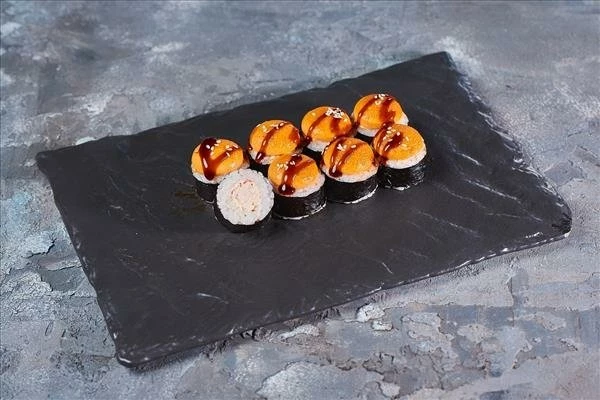 Запеченный ролл маки спайси-краб