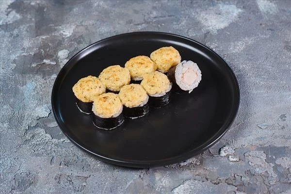 Запеченный ролл маки курица