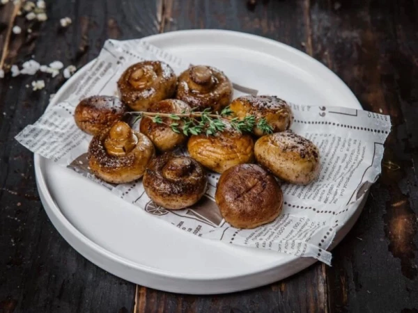 Шампиньоны гриль