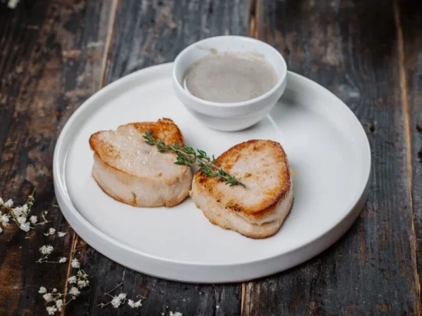 Медальоны из индейки