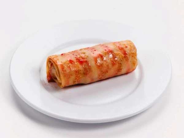 Блинчик с творогом и изюмом