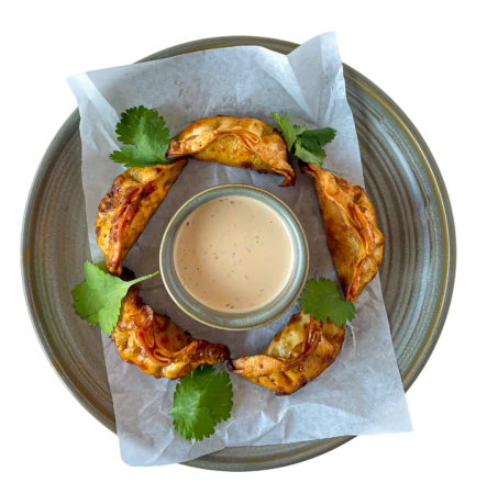 Гедзе с курицей