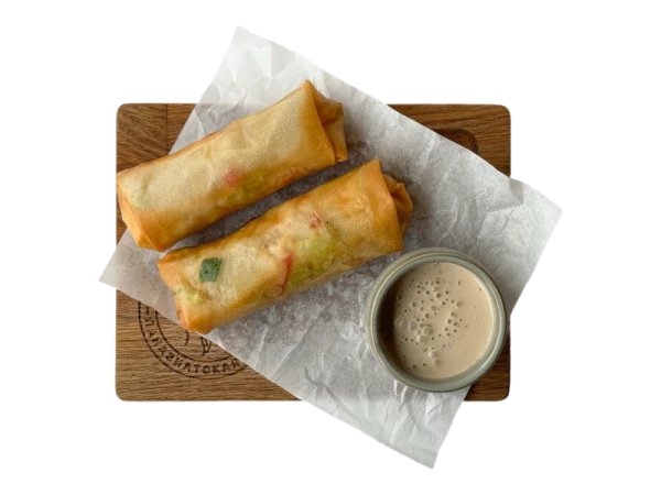 Жареный нэм с курицей