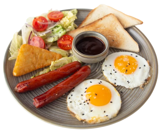 Завтрак с Колбасками