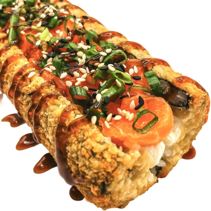 Хот-дог с лососем 