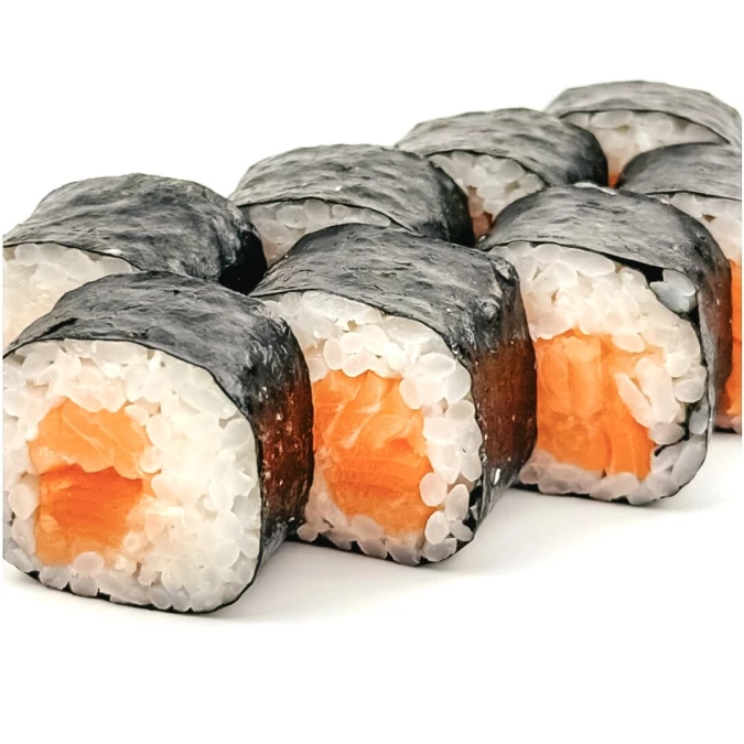 Ролл с лососем