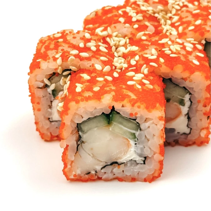 Калифорния с креветкой 