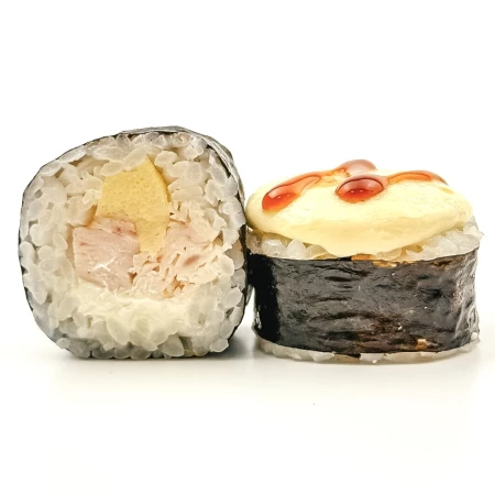 Запеченный с курицей 