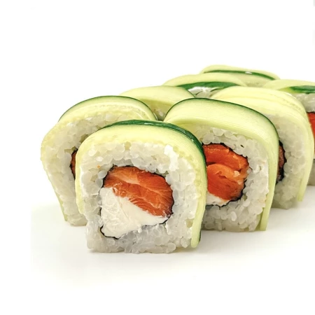 Лосось в огурчике 