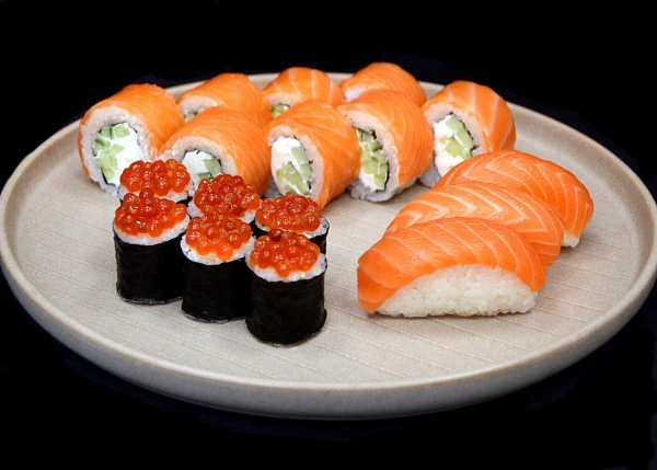 Набор лосось