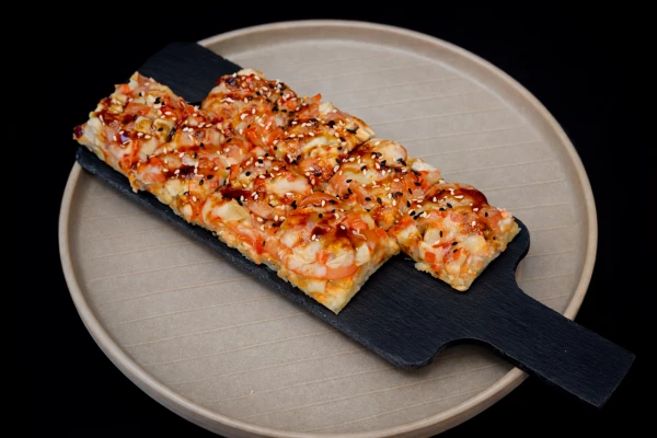 Пицца ролл с цыплёнком не острый