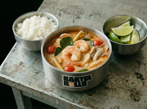 Том ям с креветками