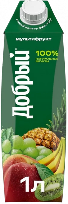 Добрый 1л Мультифрукт кор.