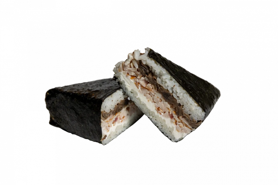 Онигири Курица с грибами
