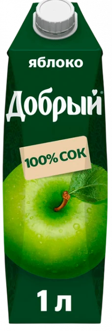 Добрый 1л Яблоко кор.