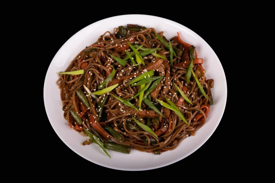 Соба с говядиной