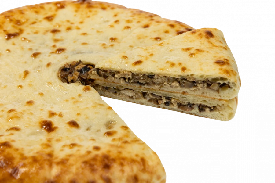 Пирог курица/грибы