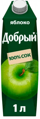 Добрый 1л Яблоко кор.