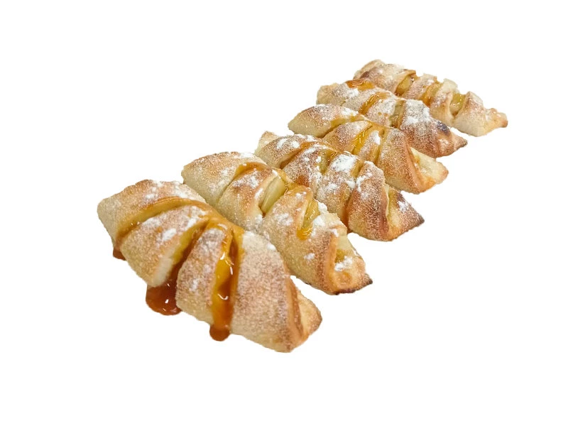Сладкий сет с ананасом и карамелью
