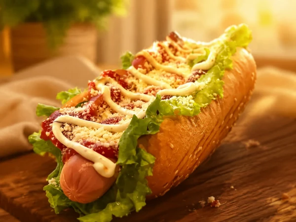 Хот-дог сливочный