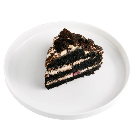 Торт шоколадный с вишней 