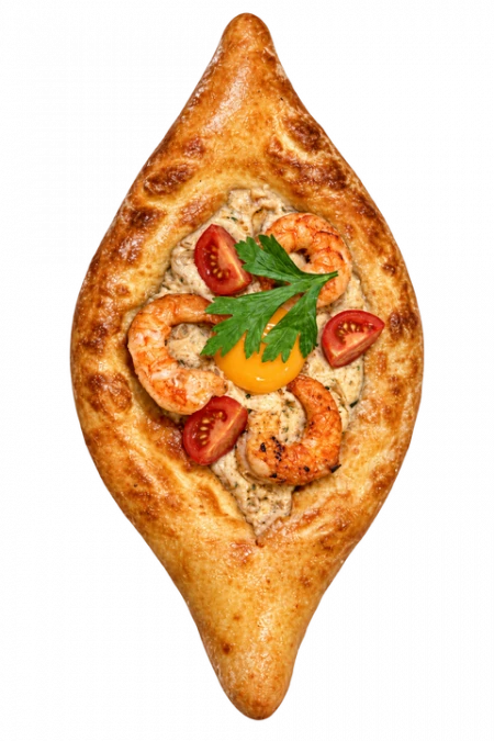 Хачапури с морепродуктами