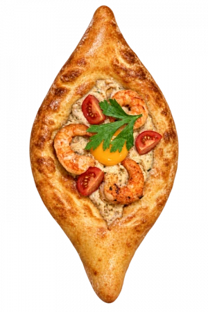Хачапури с морепродуктами