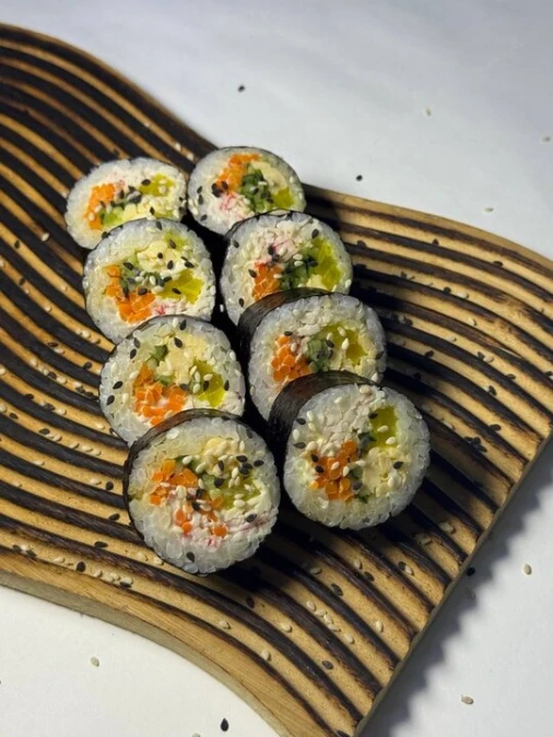 Кимпаб с крабом
