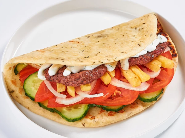 Гирос с рваной говядиной