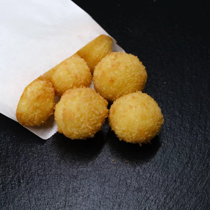 Шарики с лососем