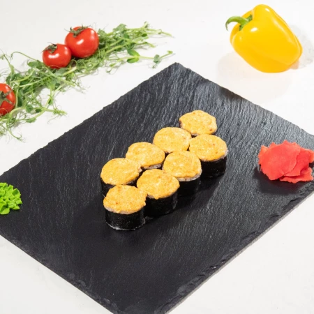 Запеченный с угорь пастой