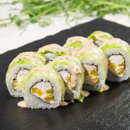 Свежий с крабом