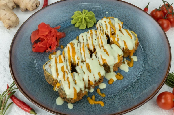 Жареный с кальмаром