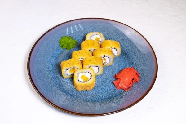 Горячий с крабом и мандарином