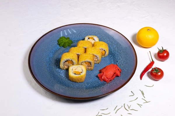 Горячий с омлетом и тыквой 