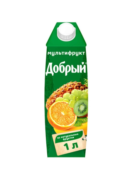 Сок натуральный Добрый 1л