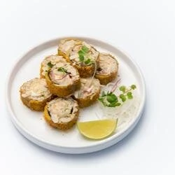 Темпура без риса с ореховым соусом*