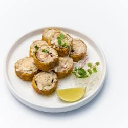 Темпура без риса с ореховым соусом
