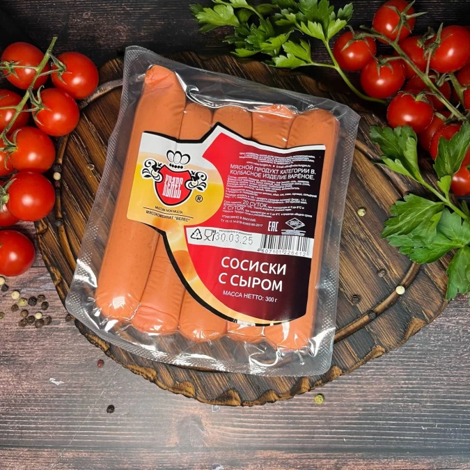 Сосиски с сыром