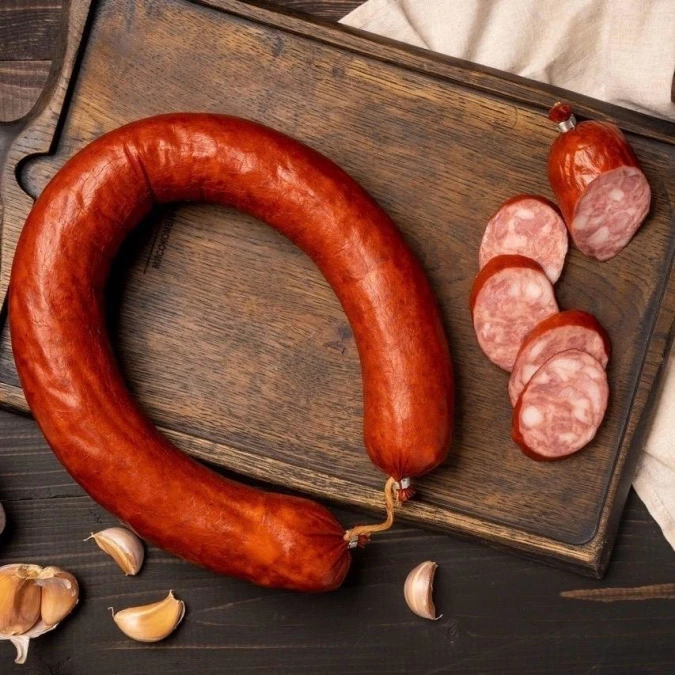 Колбаса полукопчёная «Краковская»